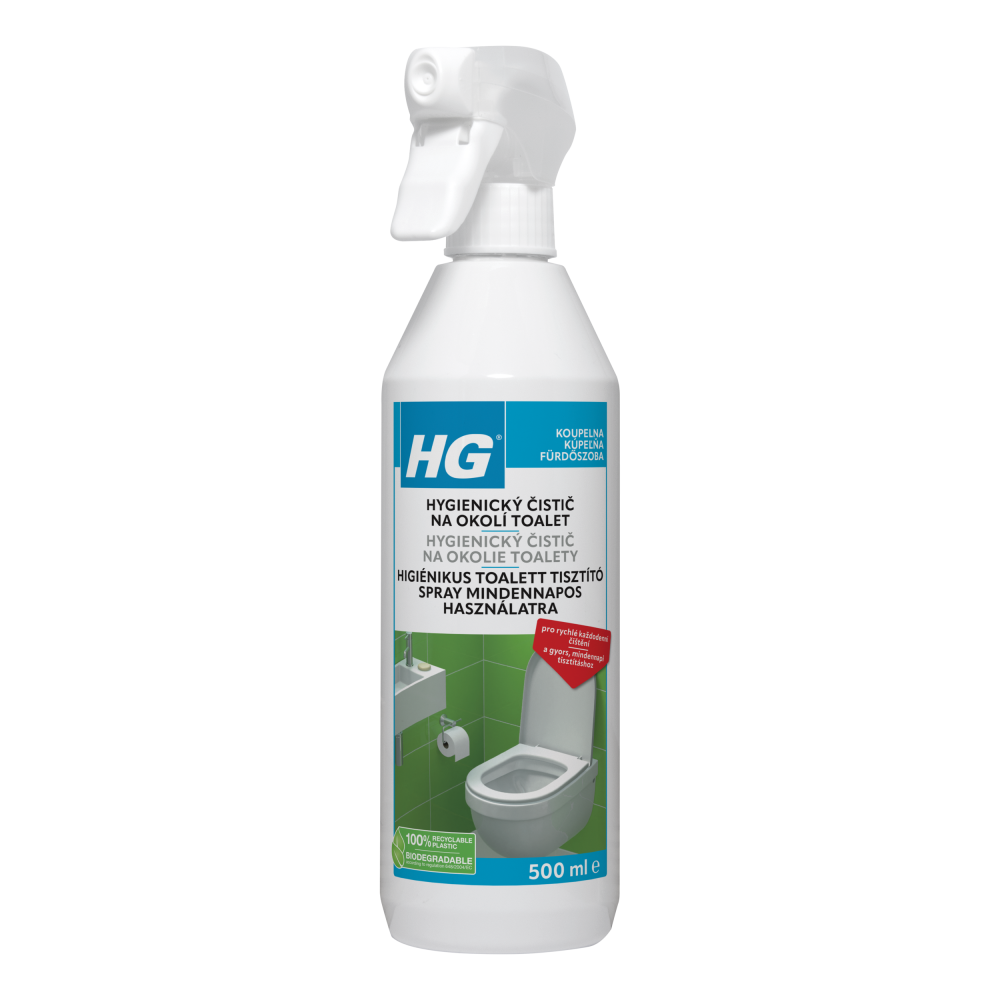 Levně HG 32005 Každodenní hygienický sprej na přísl. v okolí toalety 500ml