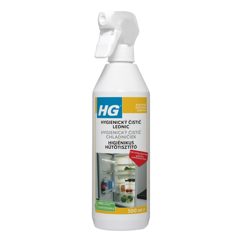 Levně HG 33505 Hygienický čistič lednic 500ml