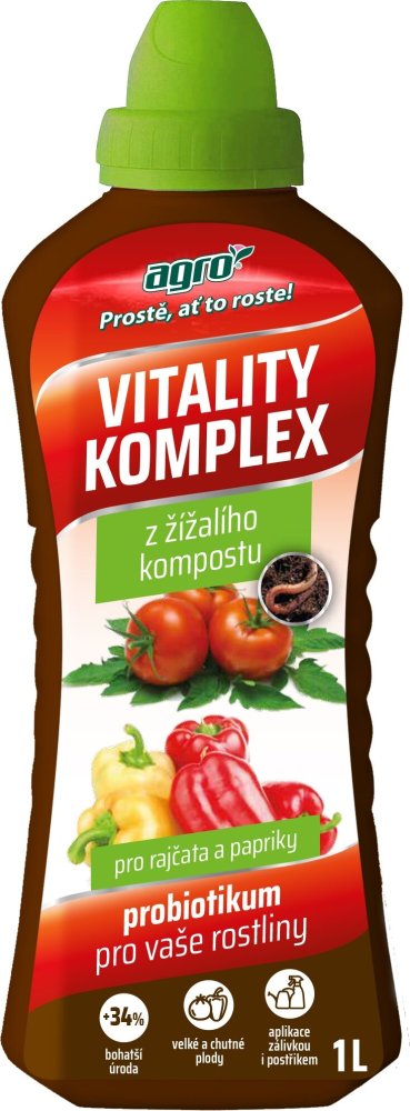 Levně AGRO Vitality komplex rajče a paprika 1 l