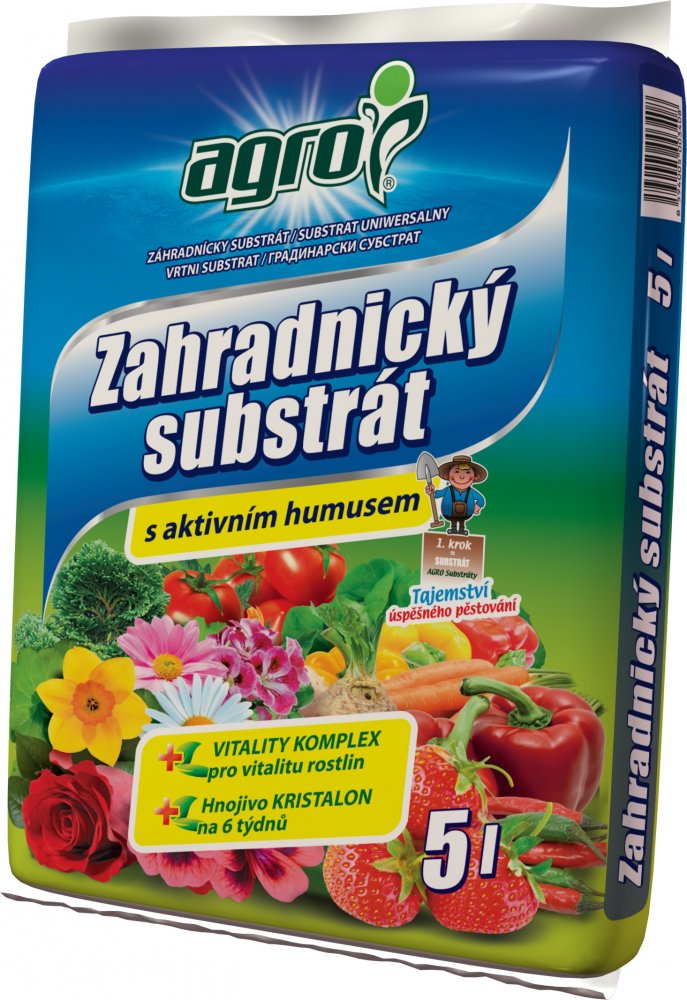 AGRO Zahradnický substrát 5l