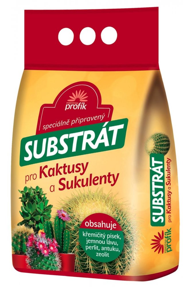 Levně Substrát Forestina Profík pro kaktusy a sukulenty 5l