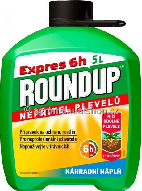 Levně Roundup Expres 6h náhradní náplň 5l