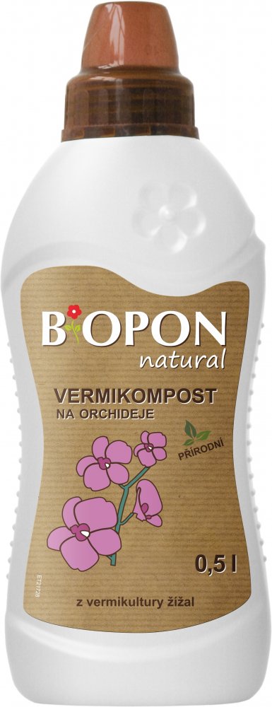 Bopon Natural Vermikompost na orchideje 500ml