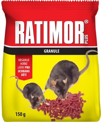 Levně Ratimor granule 150g