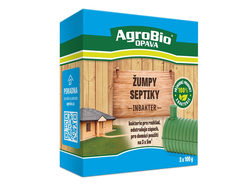 INBAKTER (dříve KP) Žumpy a septiky 3x100g