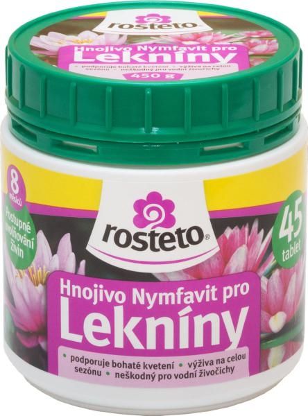 Nymfavit Rosteto - hnojivo pro lekníny 450g