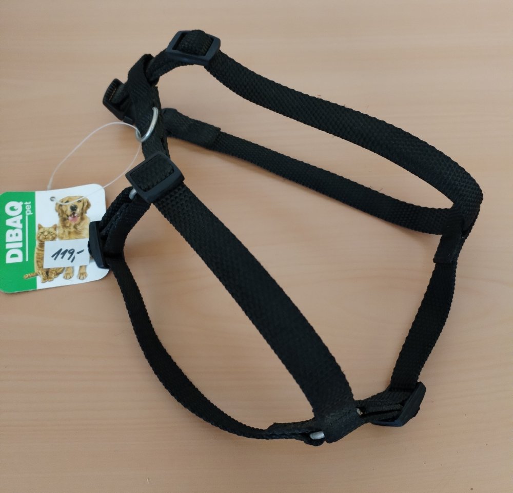 Levně Postroj popruh vel.4 černý