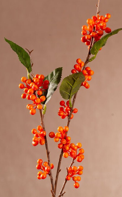 Levně Wild Berry Spray 64 cm oranžová F404-O