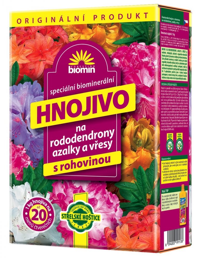 Biomin hnojivo na rododendrony 1 kg