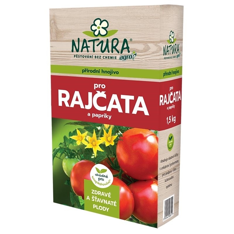 Levně Natura Organické hnojivo pro rajčata a papriky 1,5kg