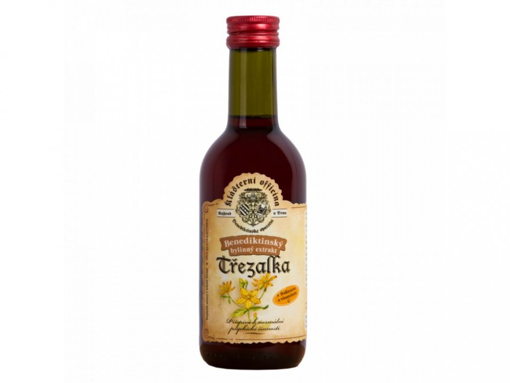 Levně Bylinný fruktózový sirup TŘEZALKA 290 g