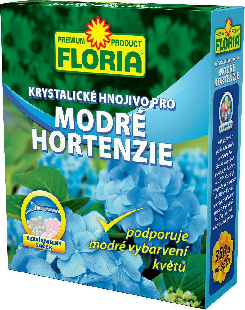 FLORIA Krystalické hn. pro modré hortenzie 350 g