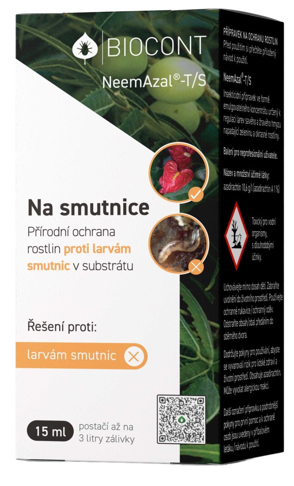 Levně NeemAzal T/S na SMUTNICE v substrátu 15ml
