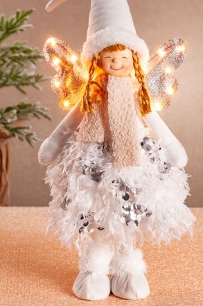 Levně Panenka Margot X515-48W bílá