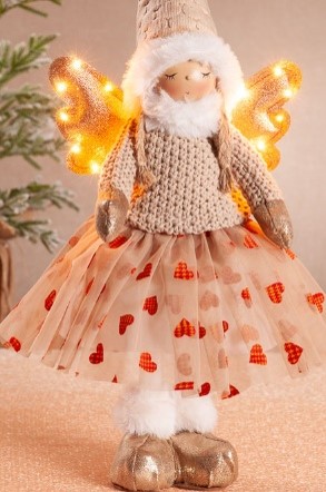 Levně Panenka Ria X525-43 béžová