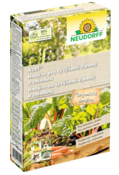 Levně Azet Hnojivo pro vyvýšené záhony a zeleninu 1 kg