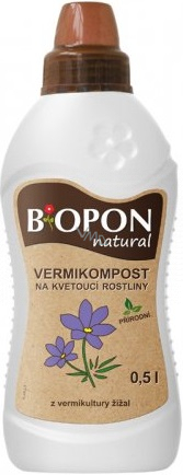 Bopon Natural Vermikompost na kvetoucí rostliny 500ml