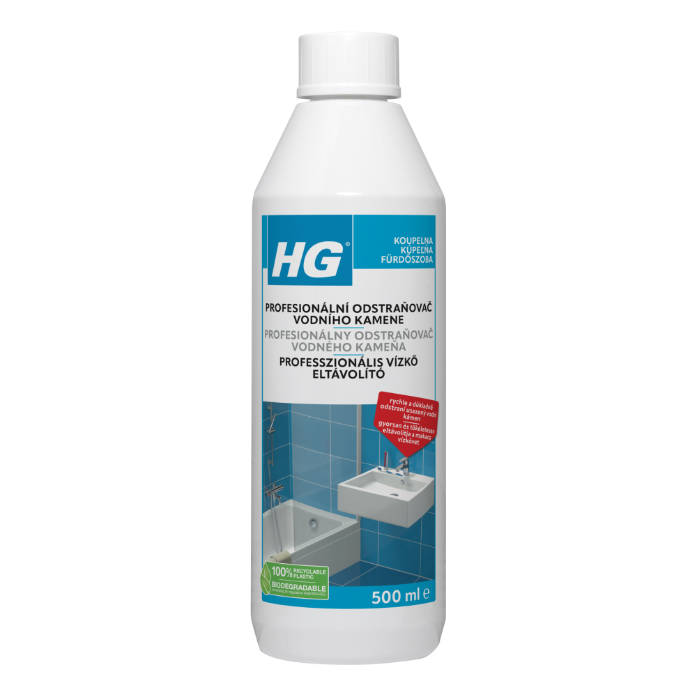 Levně HG 10005 Profesionální odstraňovač vodního kamene 500ml