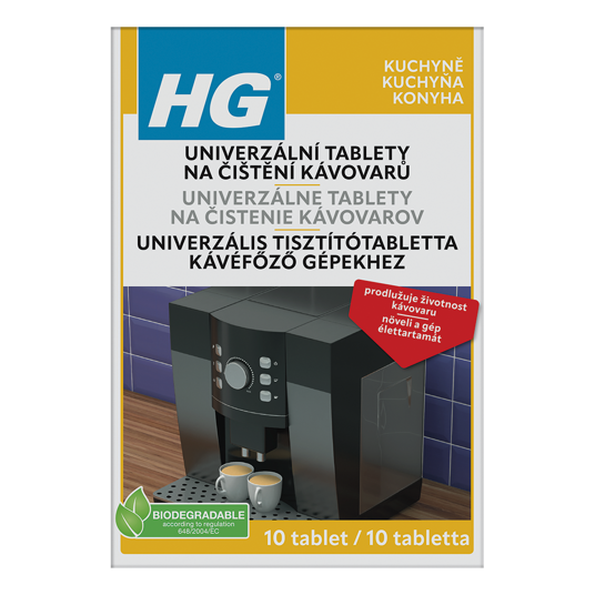Levně HG 63700 univerzální tablety na čištění kávovarů