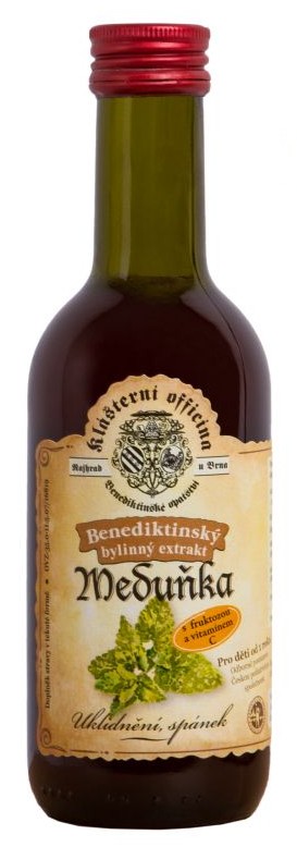 Levně Bylinný fruktózový sirup MEDUŇKA 290 g
