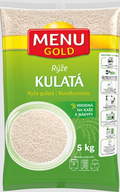 Rýže KULATÁ (kulatozrnná) 5kg