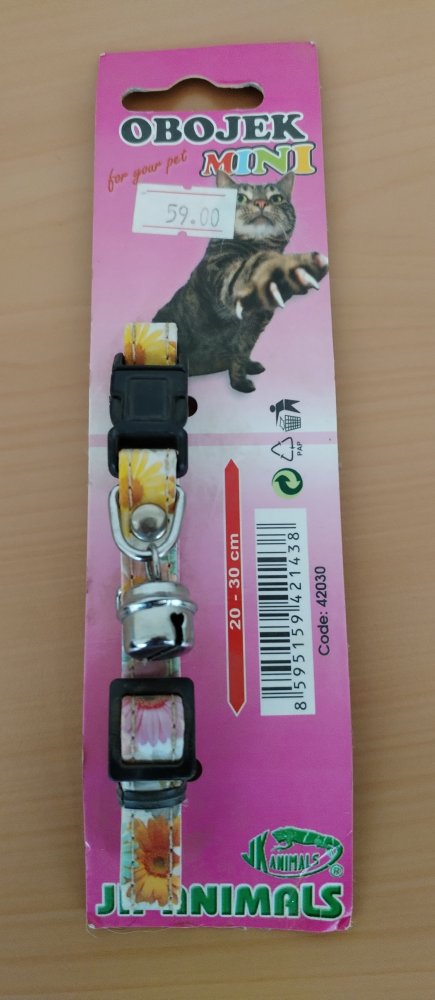 Levně Obojek 42030 květiny