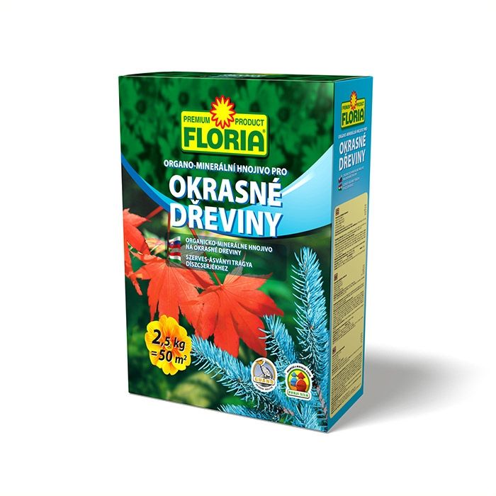 Floria OM hnojivo pro okrasné dřeviny 2,5kg