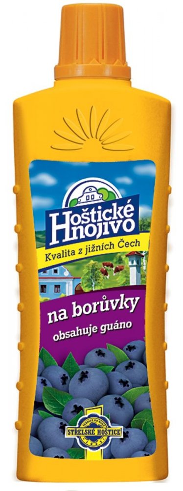 Hoštické hnojivo na borůvky s guánem 500 ml