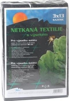 Černá textilie pod salát s výsekem 1,6 x 4,2 m