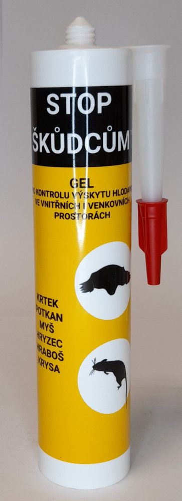 Levně Stop škůdcům Gel 300g (krtek, hryzec, hraboš, krysa)