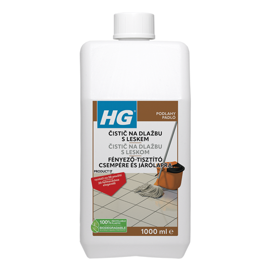 Levně HG 11510 Čistič na dlažbu s leskem 1000ml