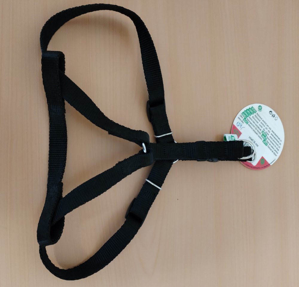 Levně Postroj popruh 41890-1 vel.4 černý