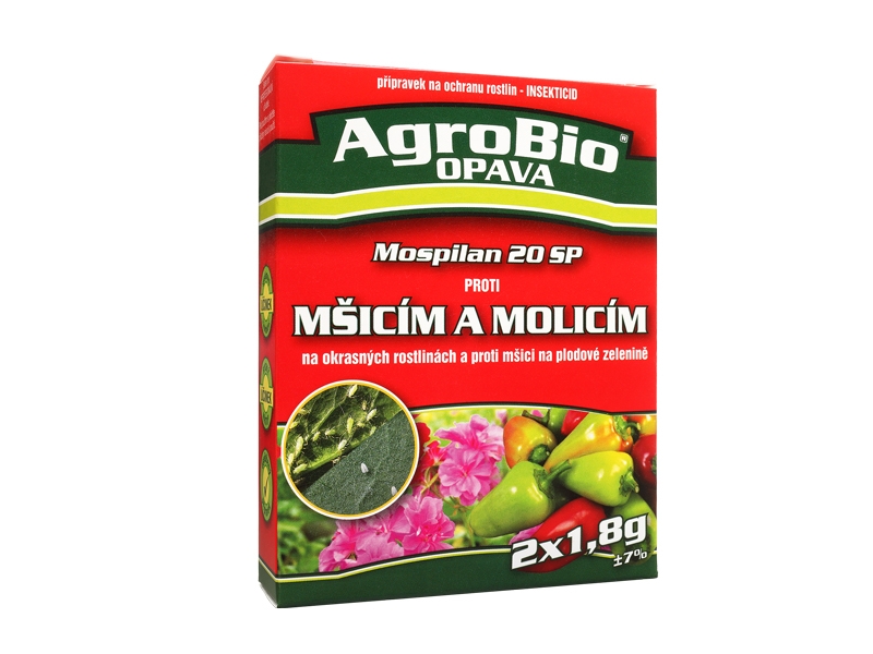 Mospilan Proti mšicím a molicím 2x1,8g