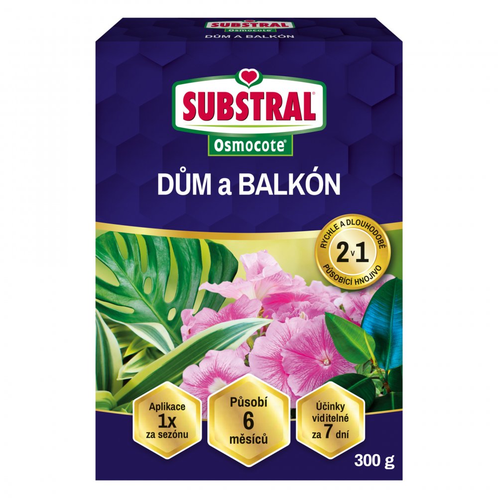 Levně Substral Osmocote - pro dům a balkon 300 g