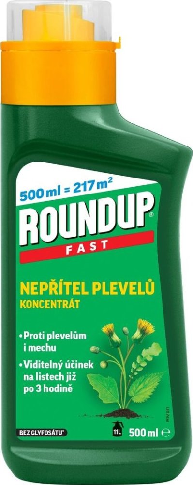 Levně Roundup fast 500ml BEZ GLYFOSÁTU