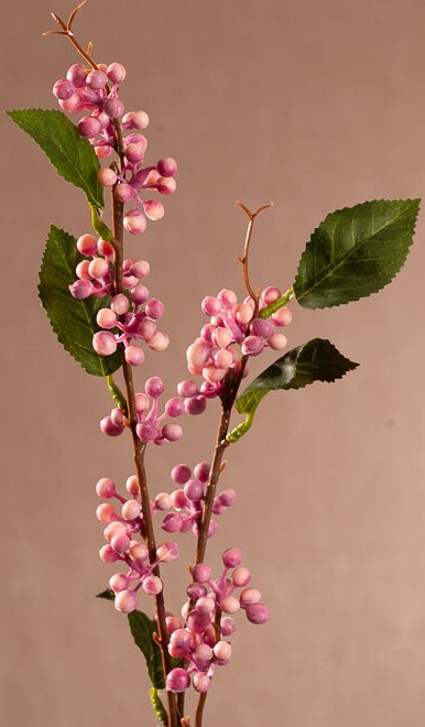 Levně Wild Berry Spray 64 cm růžová F404-P