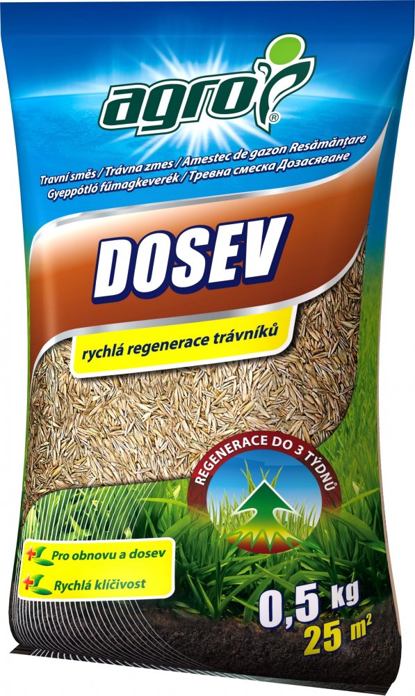 Travní směs AGRO dosev 0,5kg