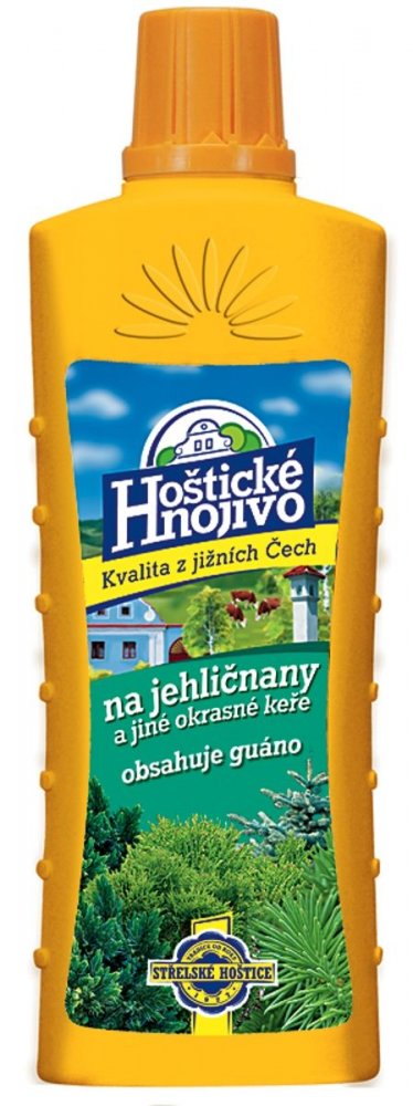 Levně Hoštické hnojivo jehličnany s guánem 500ml