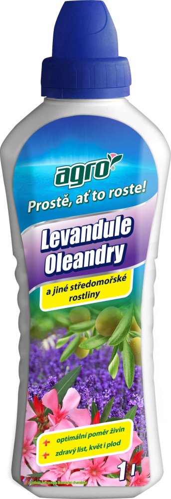 AGRO Kapalné hnojivo pro levandule a oleandry 1l