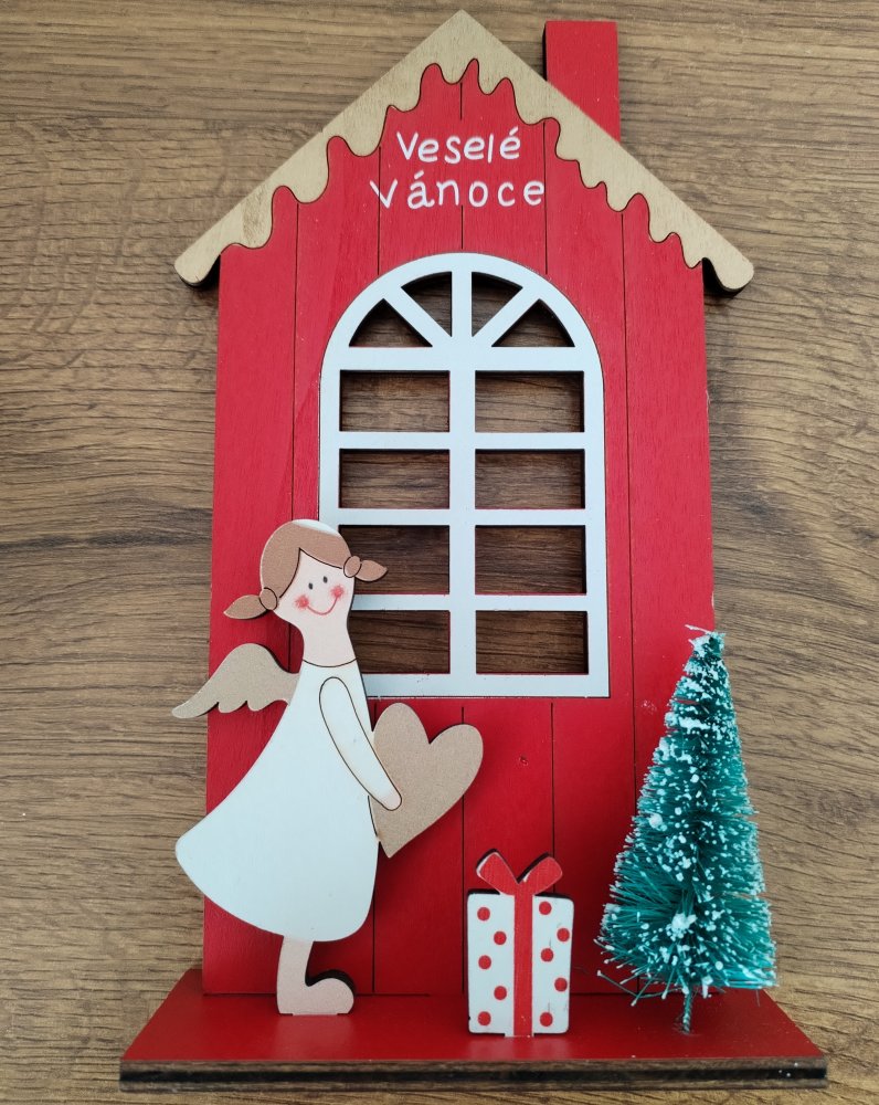 Levně Dřevěný domek X568