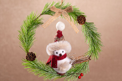 Levně Věneček s ptáčkem X493