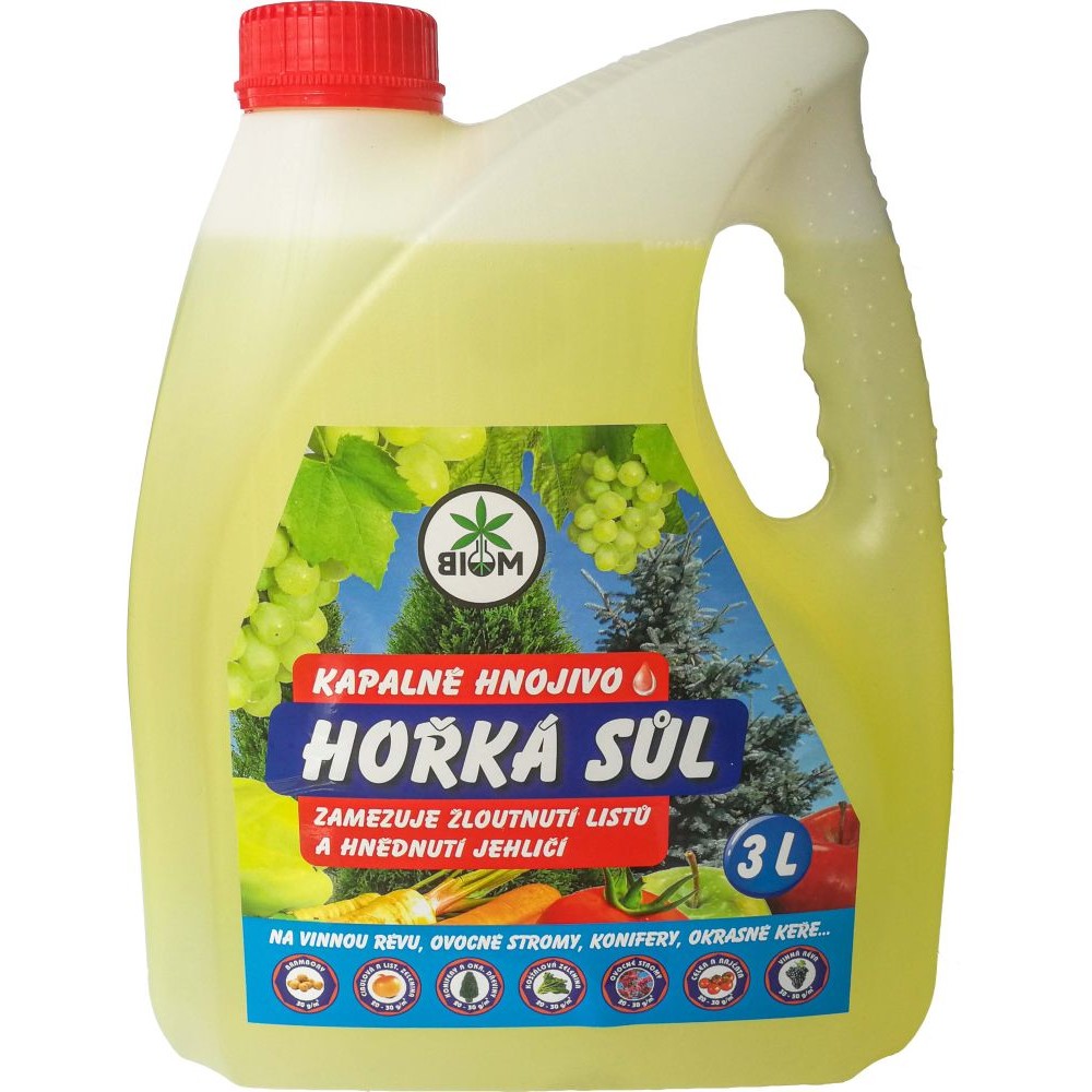 Kapalná hořká sůl 3l