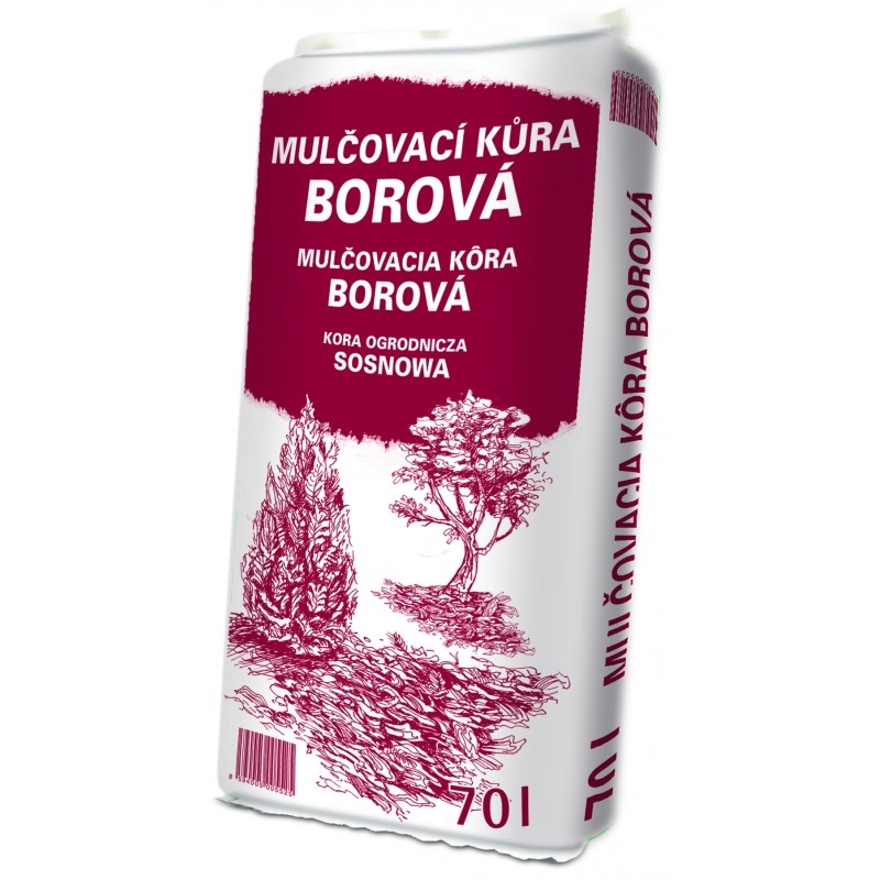 Levně Mulčovací kůra borová 70l