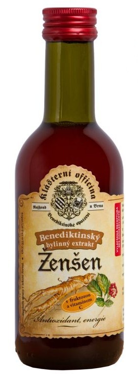 Levně Bylinný fruktózový sirup ŽENŠEN 290 g