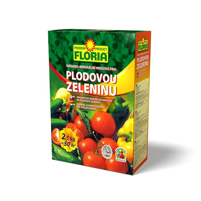 Levně Floria OM hnojivo pro plodovou zeleninu 2,5kg