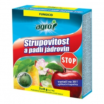 Levně Strupovitost a padlí jádrovin STOP (Bellis) 3x8g