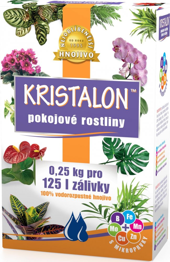 Kristalon pro pokojové rostliny 250g