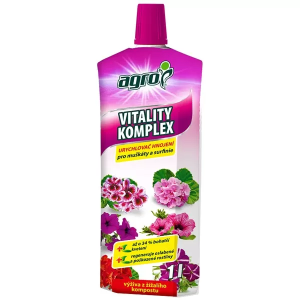 Levně AGRO Vitality komplex muškát a surfinie 1l