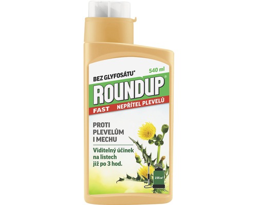 Roundup fast 540ml BEZ GLYFOSÁTU