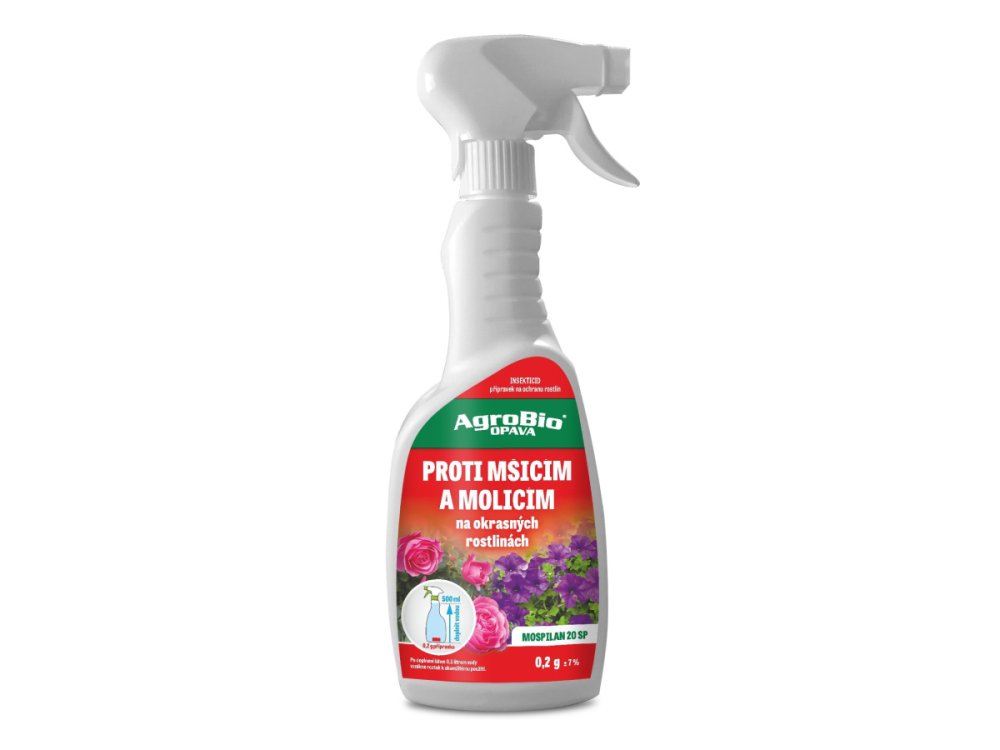 Mospilan 20 SP 0,2g rozpr. / 500ml proti mšicím a molicím
